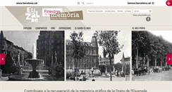 Desktop Screenshot of finestresdelamemoria.org